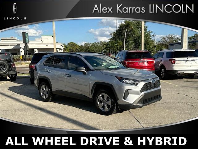 used 2022 Toyota RAV4 Hybrid car, priced at $28,000