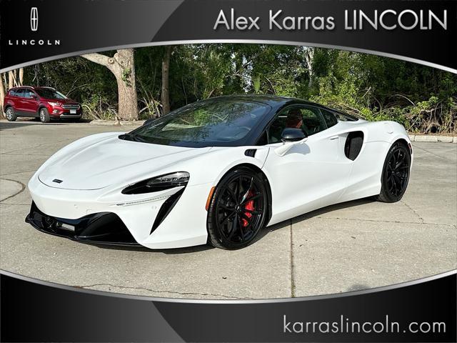 used 2023 McLaren Artura car, priced at $209,495