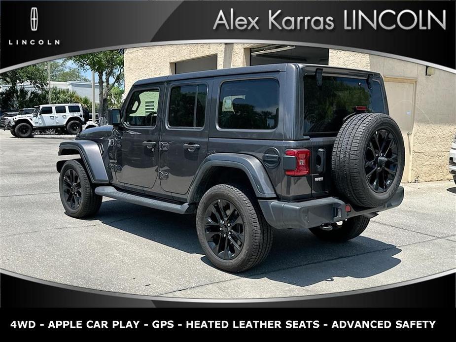 used 2021 Jeep Wrangler Unlimited car, priced at $38,995