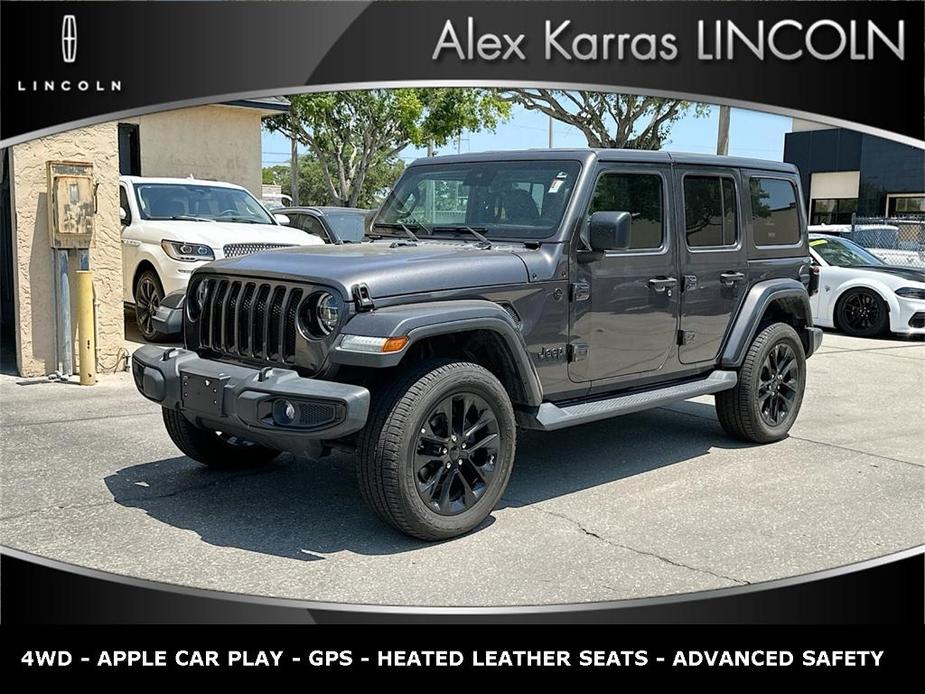 used 2021 Jeep Wrangler Unlimited car, priced at $39,992