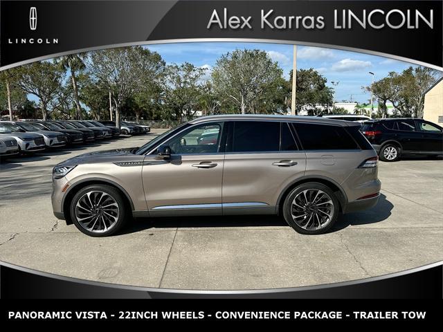 used 2021 Lincoln Aviator car, priced at $34,695