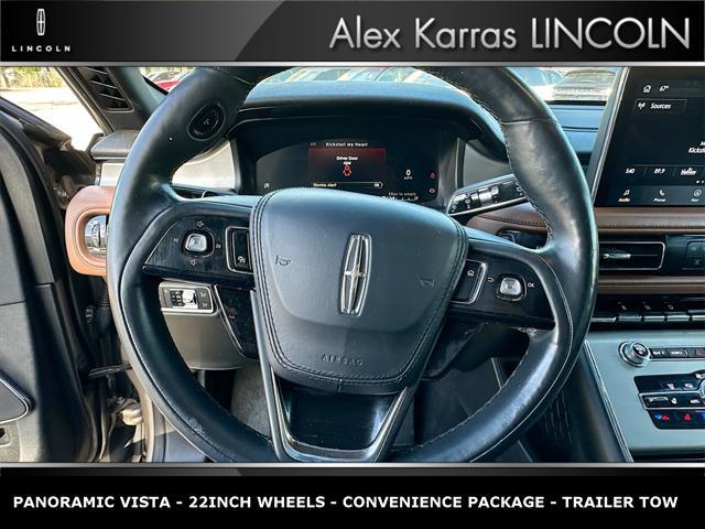 used 2021 Lincoln Aviator car, priced at $34,695