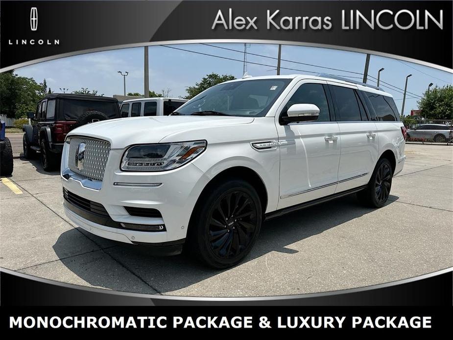 used 2021 Lincoln Navigator L car, priced at $51,500