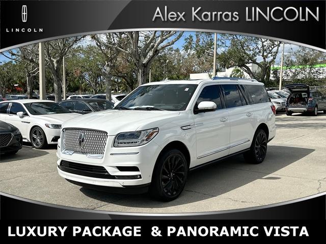 used 2021 Lincoln Navigator car, priced at $51,499