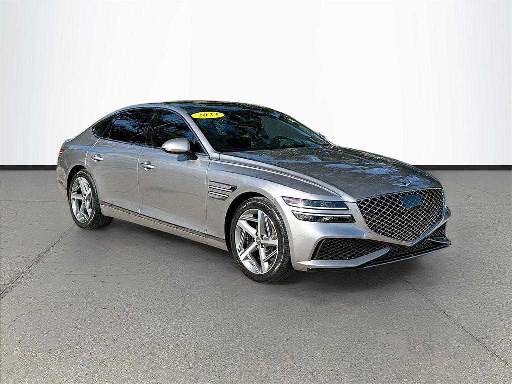 used 2023 Genesis G80 car, priced at $35,407