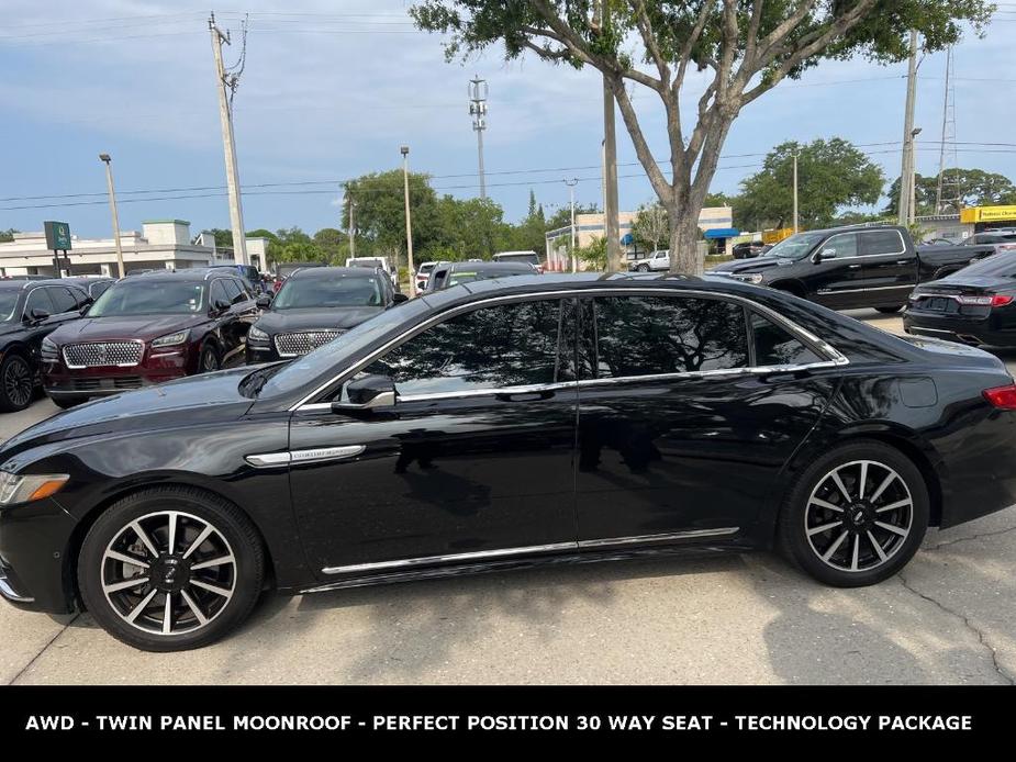 used 2017 Lincoln Continental car, priced at $19,995