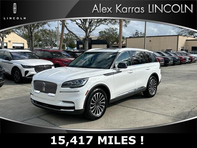 used 2022 Lincoln Aviator car, priced at $47,729