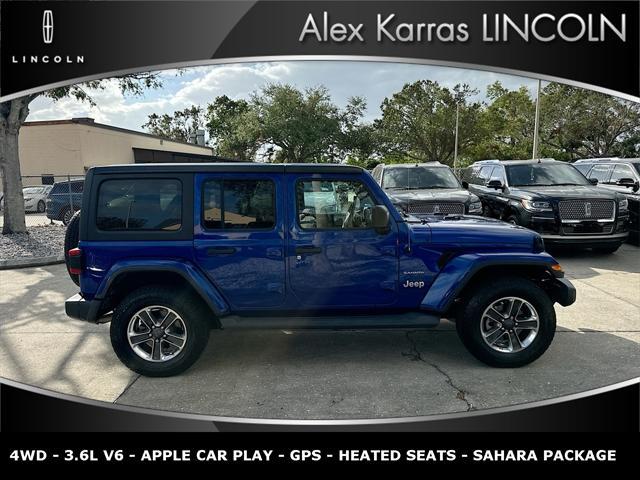 used 2019 Jeep Wrangler Unlimited car, priced at $26,679