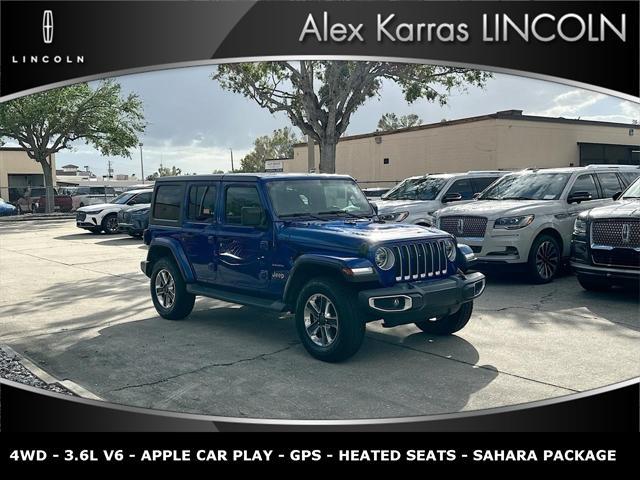 used 2019 Jeep Wrangler Unlimited car, priced at $26,679