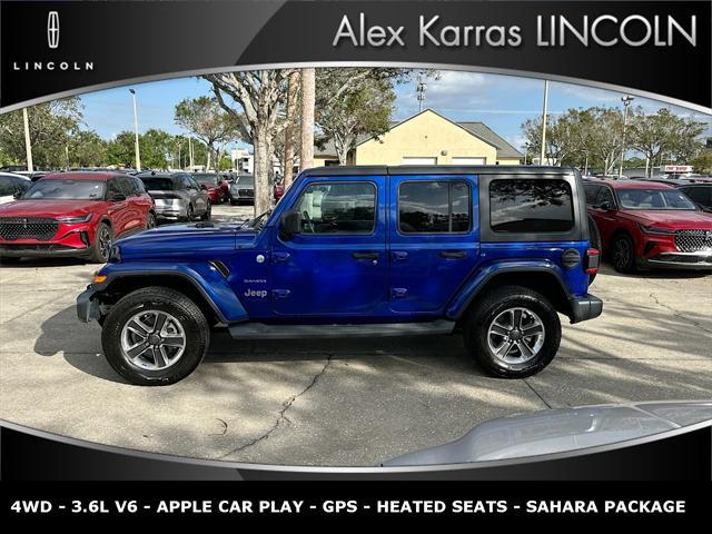 used 2019 Jeep Wrangler Unlimited car, priced at $26,679