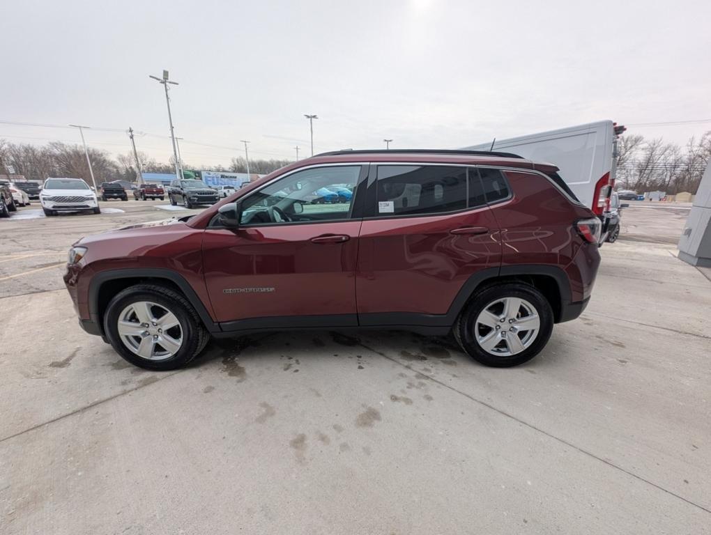 used 2022 Jeep Compass car, priced at $21,000