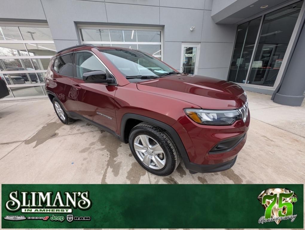 used 2022 Jeep Compass car, priced at $21,000