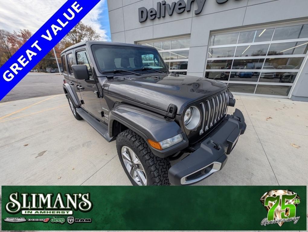 used 2020 Jeep Wrangler Unlimited car, priced at $28,500