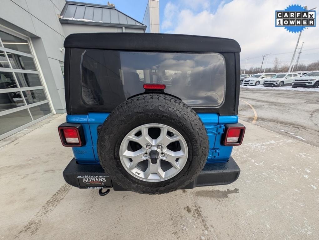 used 2021 Jeep Wrangler car, priced at $28,000