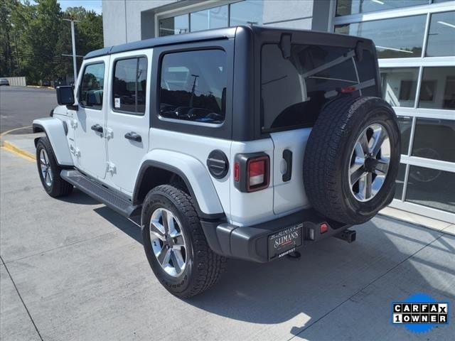 used 2021 Jeep Wrangler Unlimited car, priced at $27,500