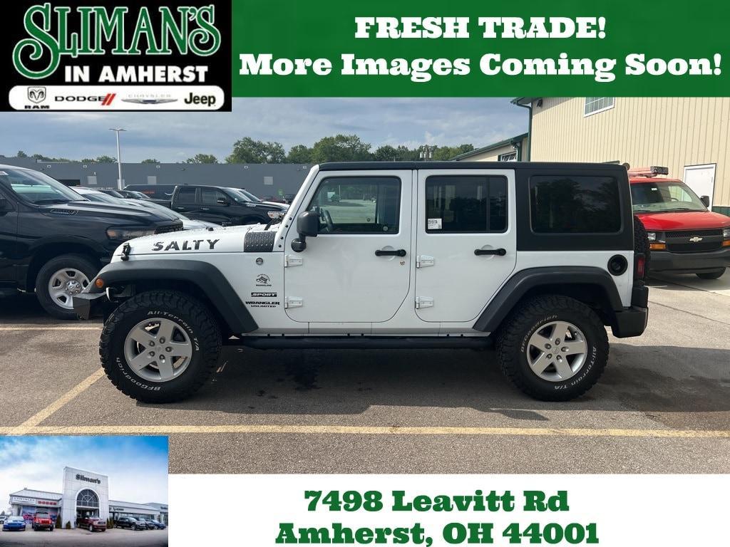 used 2017 Jeep Wrangler Unlimited car, priced at $22,291