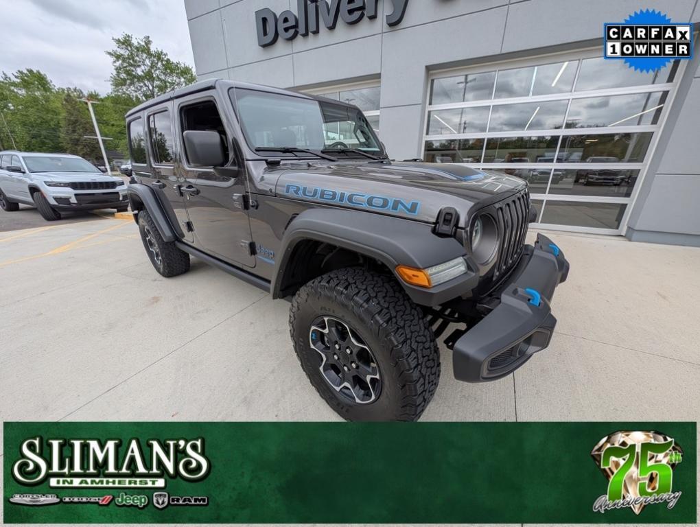 used 2022 Jeep Wrangler Unlimited 4xe car, priced at $36,500