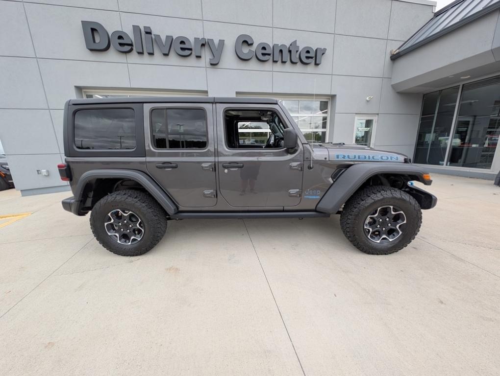 used 2022 Jeep Wrangler Unlimited 4xe car, priced at $36,500
