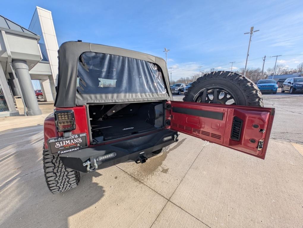 used 2012 Jeep Wrangler Unlimited car, priced at $16,991