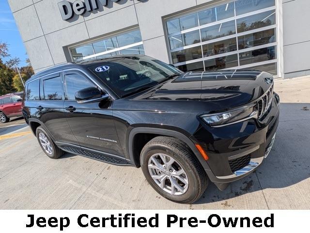 used 2021 Jeep Grand Cherokee L car, priced at $32,991