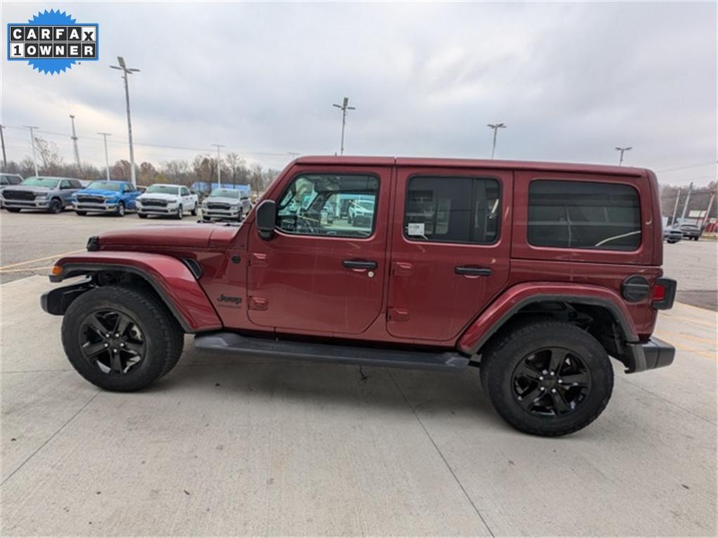 used 2021 Jeep Wrangler Unlimited car, priced at $33,600