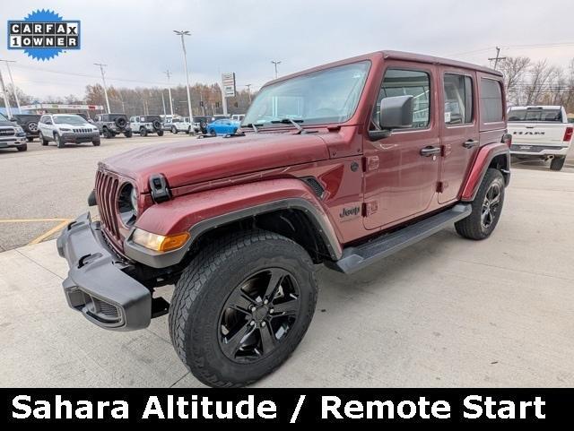 used 2021 Jeep Wrangler Unlimited car, priced at $35,500