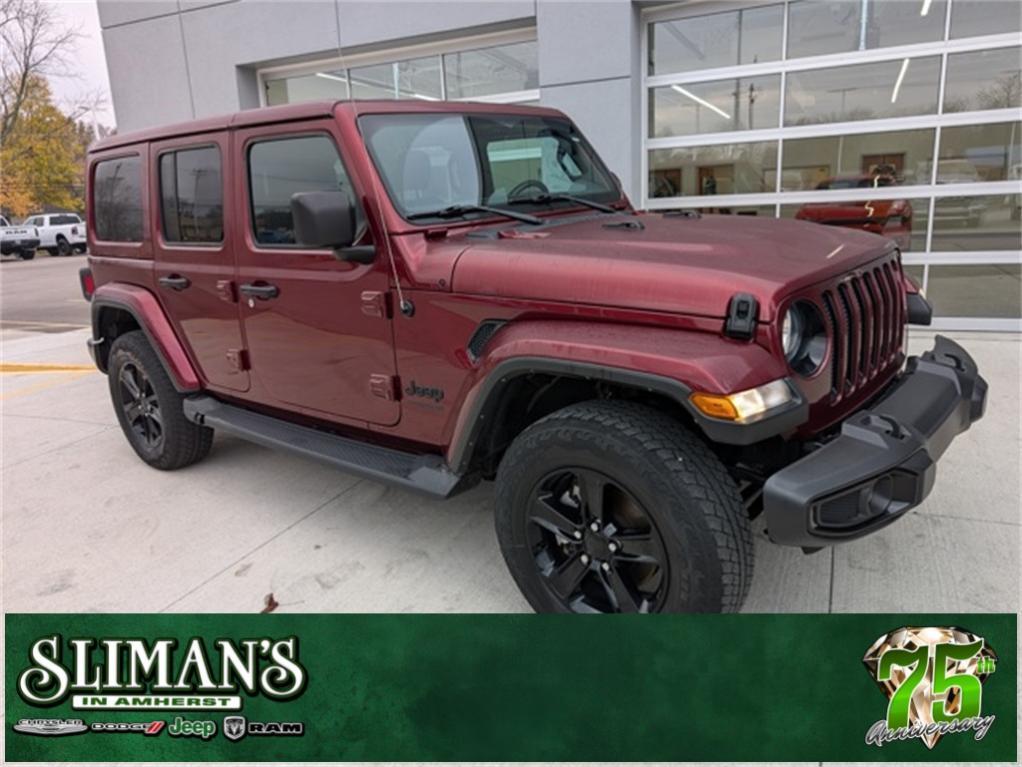 used 2021 Jeep Wrangler Unlimited car, priced at $33,600