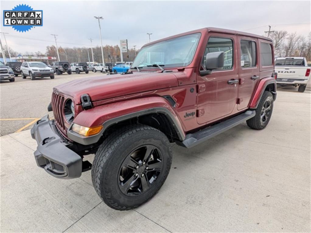 used 2021 Jeep Wrangler Unlimited car, priced at $33,600