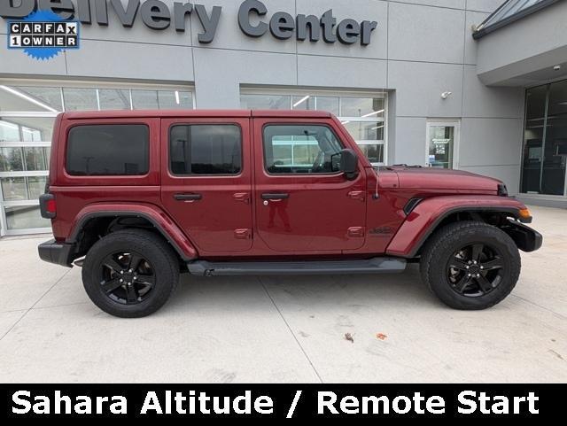 used 2021 Jeep Wrangler Unlimited car, priced at $35,500