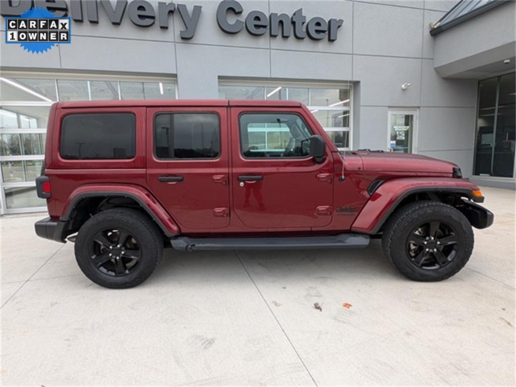 used 2021 Jeep Wrangler Unlimited car, priced at $33,600