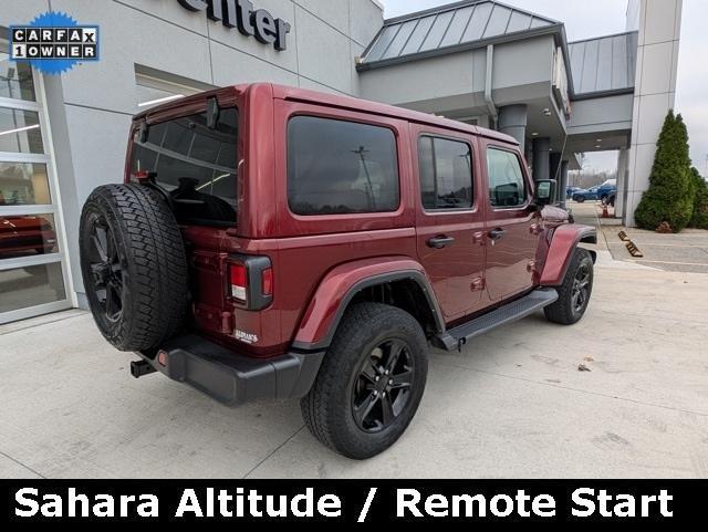 used 2021 Jeep Wrangler Unlimited car, priced at $35,500