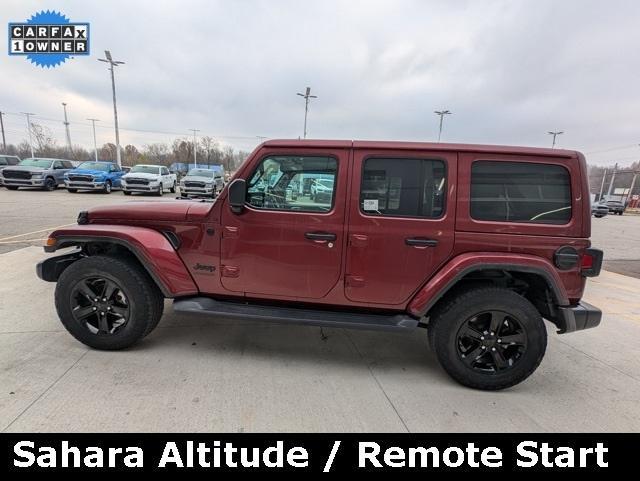 used 2021 Jeep Wrangler Unlimited car, priced at $35,500