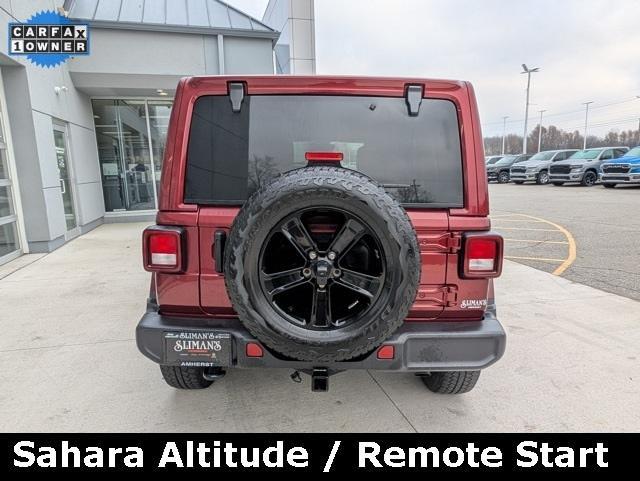 used 2021 Jeep Wrangler Unlimited car, priced at $35,500