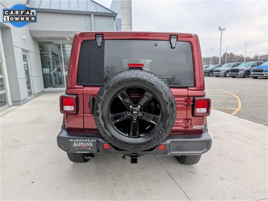 used 2021 Jeep Wrangler Unlimited car, priced at $33,600