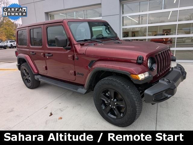 used 2021 Jeep Wrangler Unlimited car, priced at $35,500