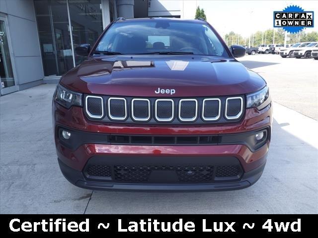 used 2022 Jeep Compass car, priced at $24,000