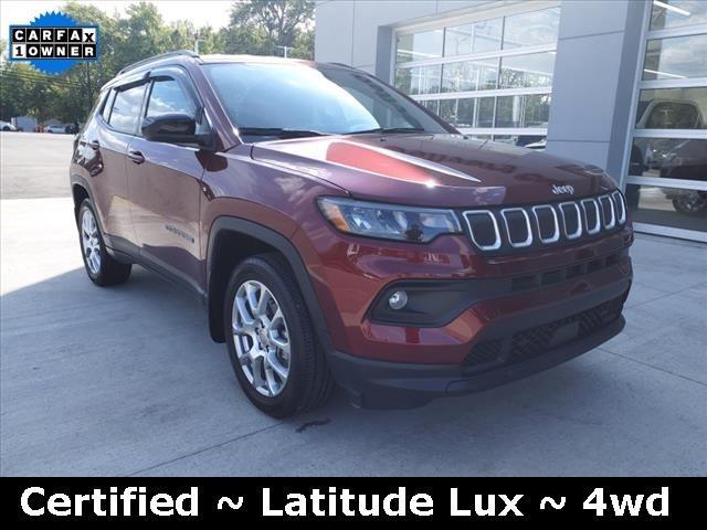 used 2022 Jeep Compass car, priced at $23,000