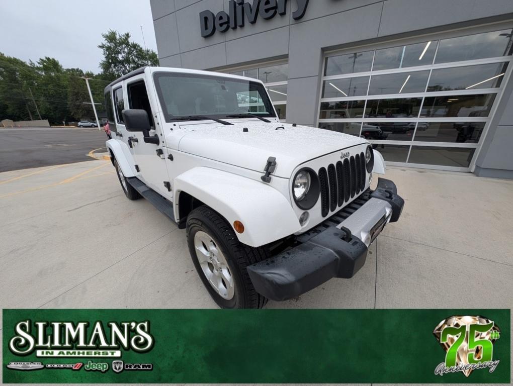 used 2015 Jeep Wrangler Unlimited car, priced at $19,991