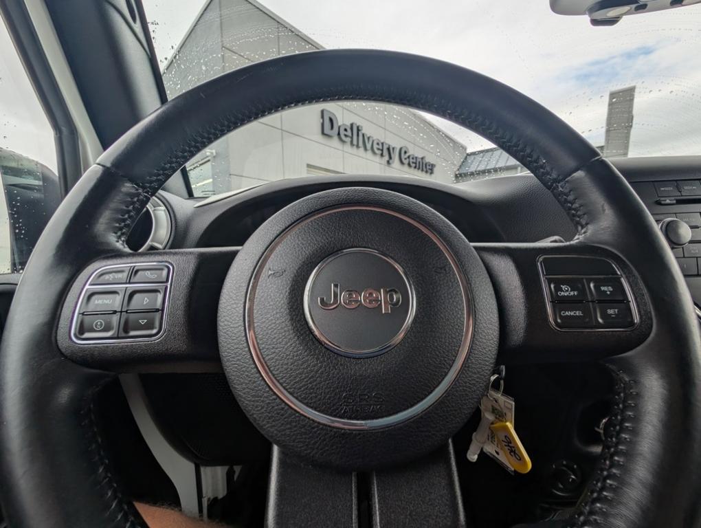 used 2015 Jeep Wrangler Unlimited car, priced at $19,991