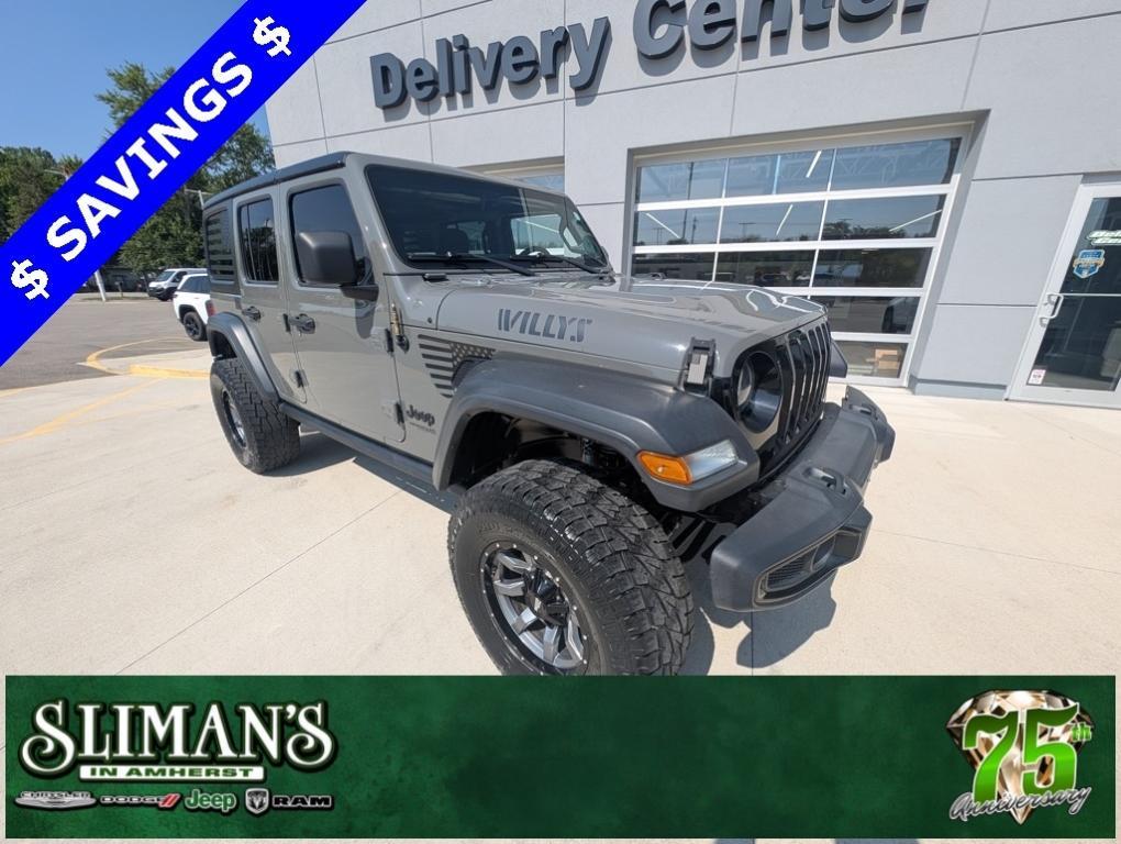 used 2020 Jeep Wrangler Unlimited car, priced at $28,191