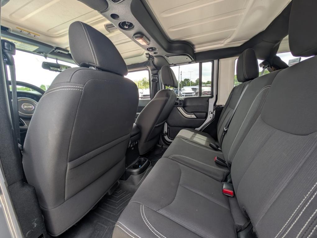used 2018 Jeep Wrangler JK Unlimited car, priced at $22,500
