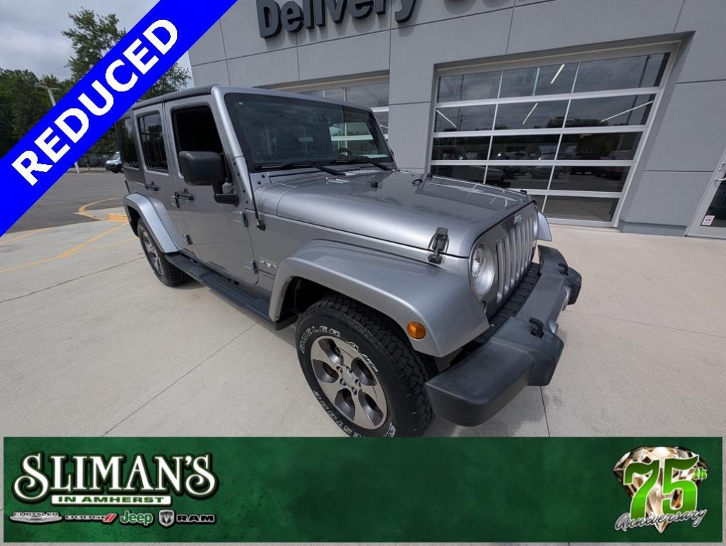 used 2018 Jeep Wrangler JK Unlimited car, priced at $22,500
