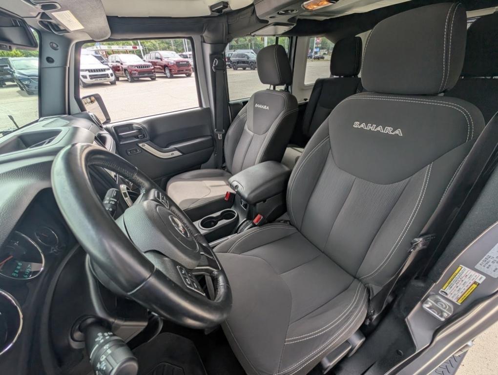 used 2018 Jeep Wrangler JK Unlimited car, priced at $23,500