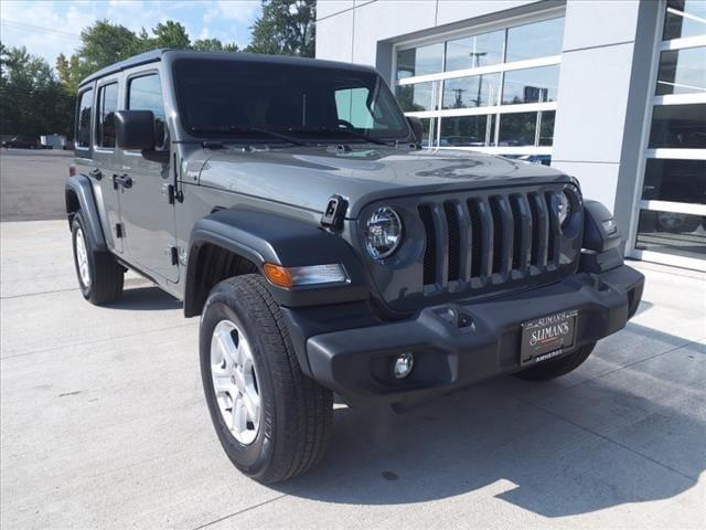 used 2020 Jeep Wrangler Unlimited car, priced at $29,317