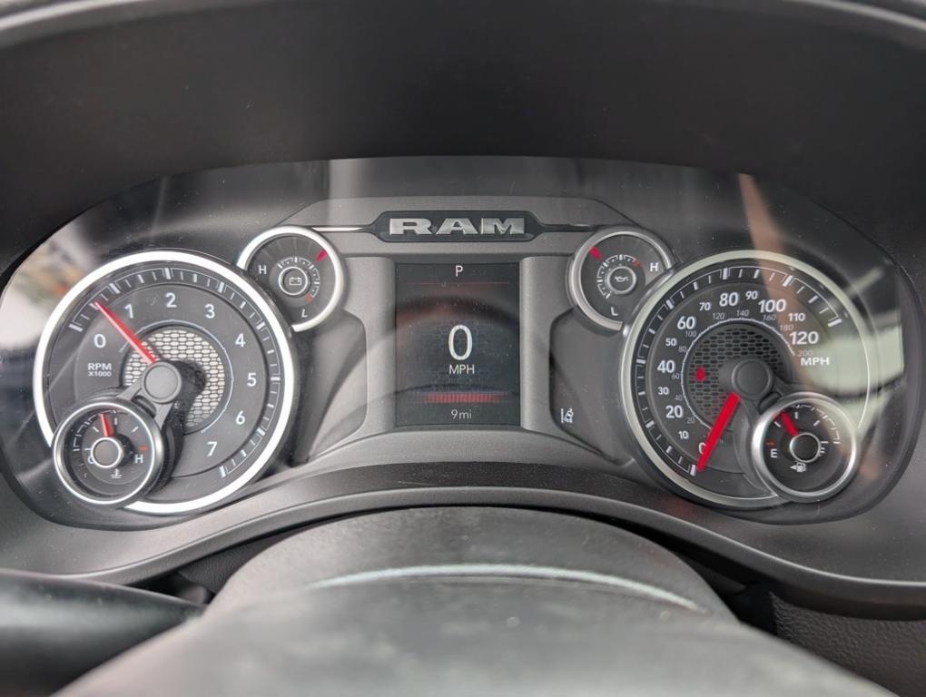 new 2025 Ram 1500 car, priced at $49,697