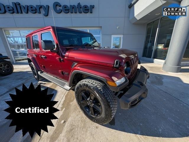 used 2021 Jeep Wrangler Unlimited car, priced at $35,991