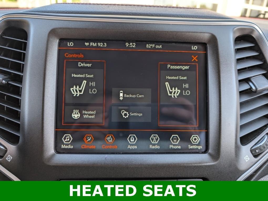 used 2021 Jeep Cherokee car, priced at $17,004