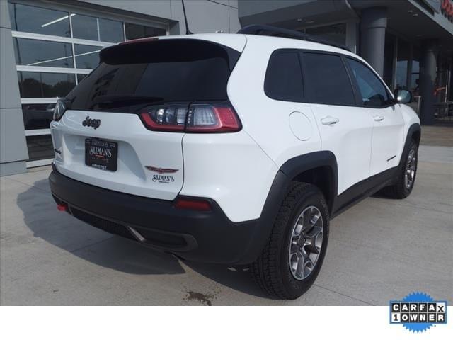 used 2022 Jeep Cherokee car, priced at $27,547