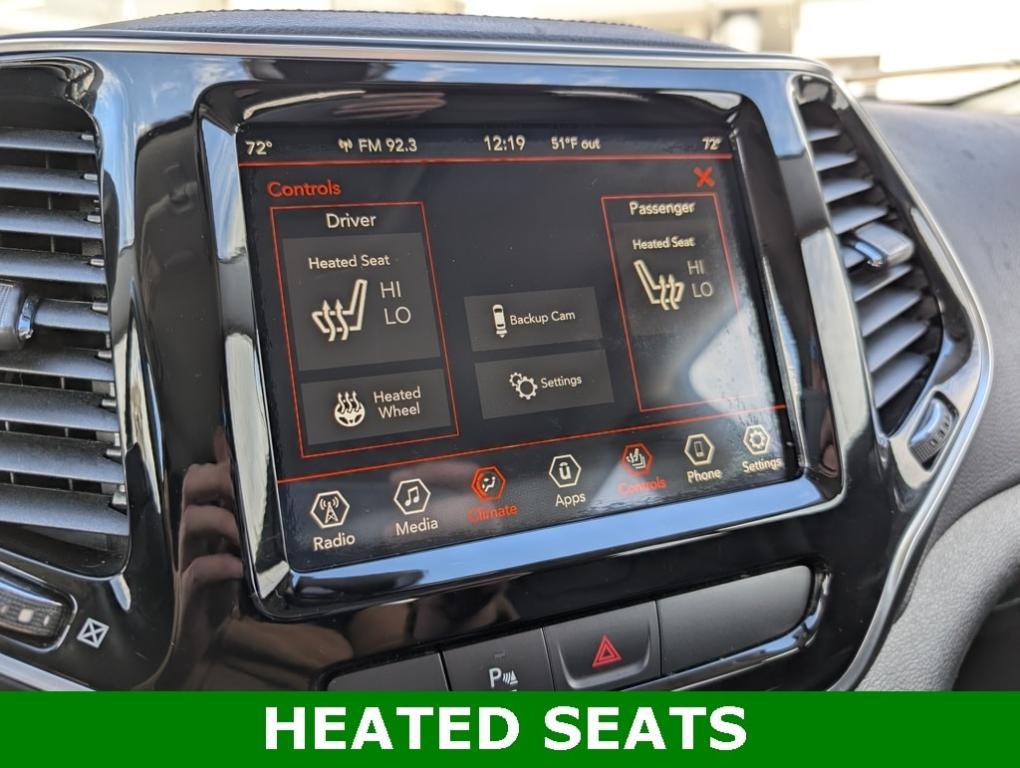 used 2019 Jeep Cherokee car, priced at $17,300