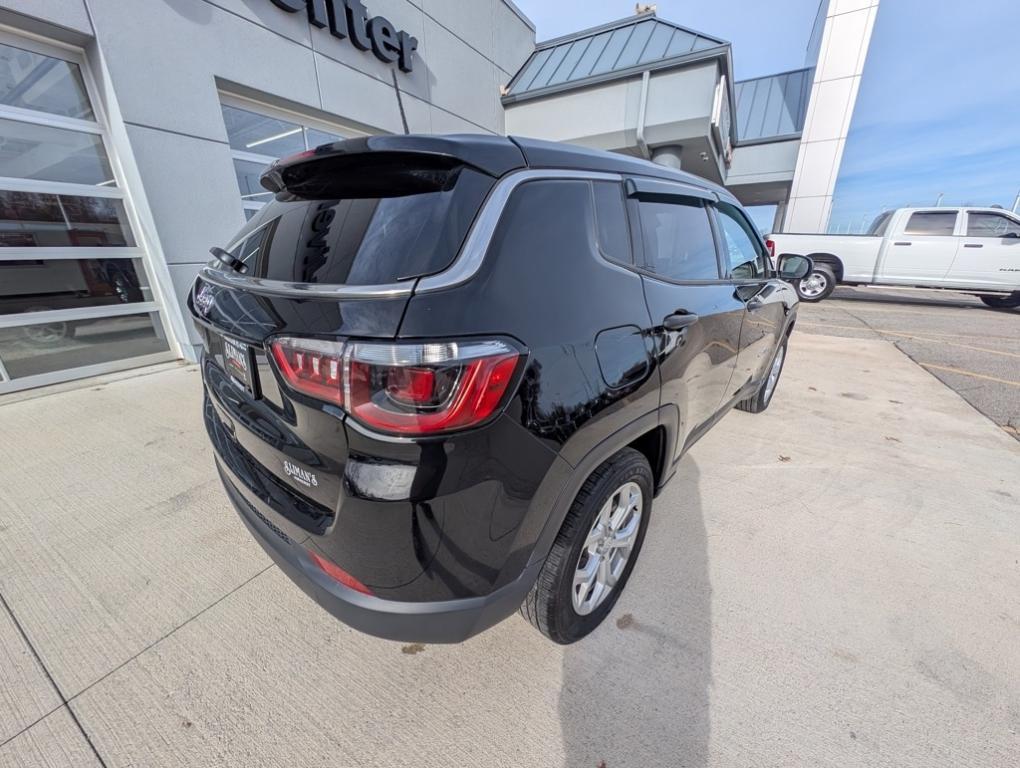 used 2024 Jeep Compass car, priced at $21,500